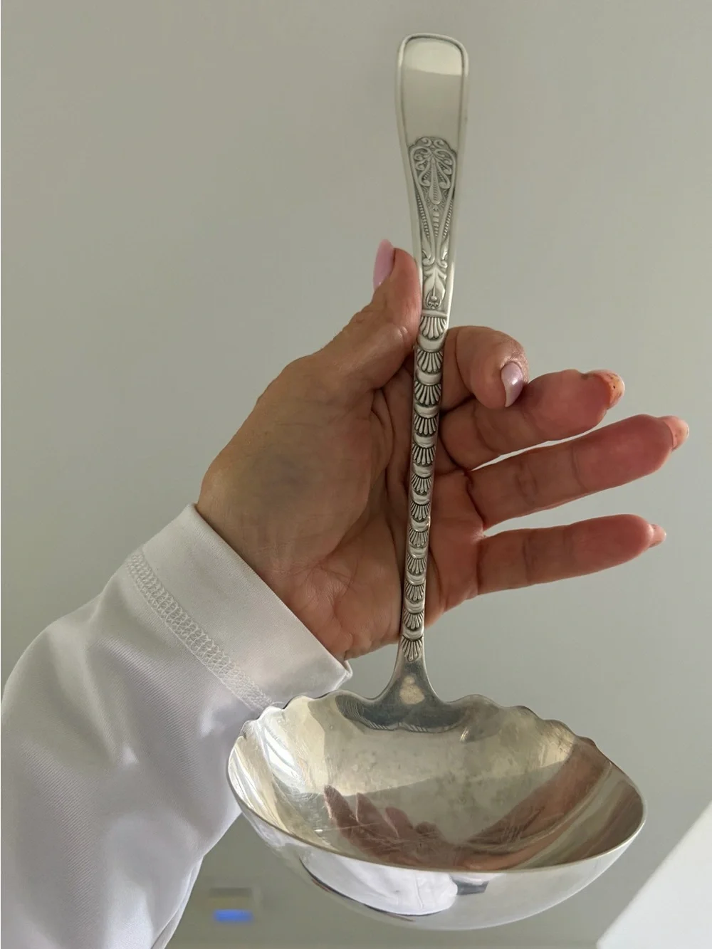 Holmes & Edwards Vintage  Silver plated 10” Serving Ladle
